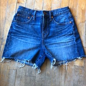 Madewell denim shorts